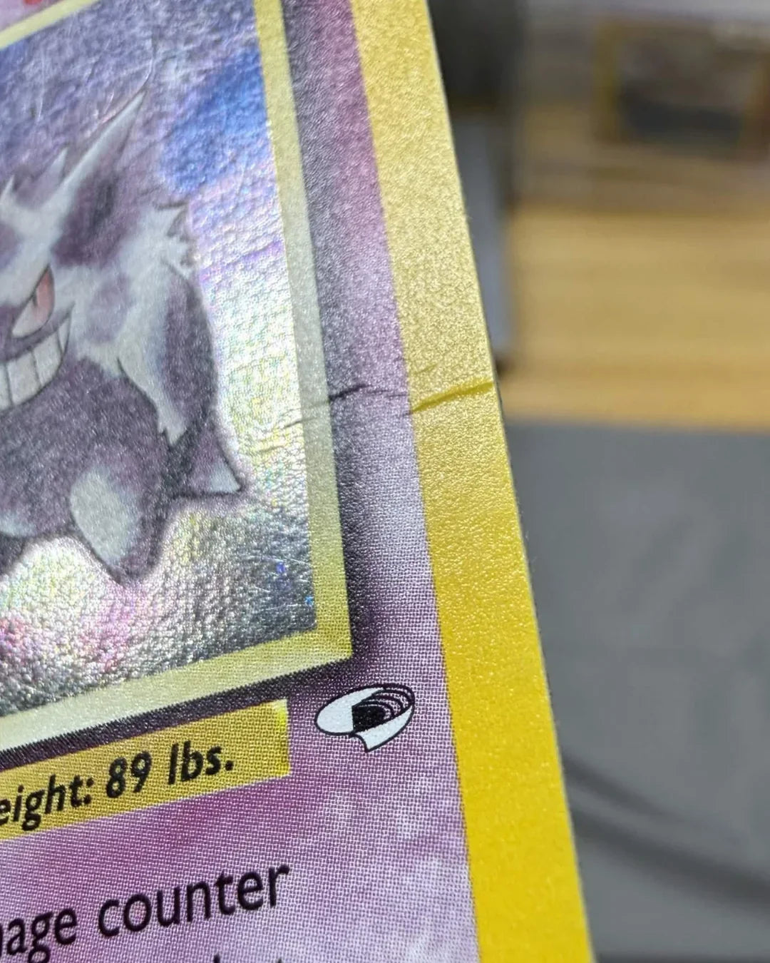 Trading Card Crease