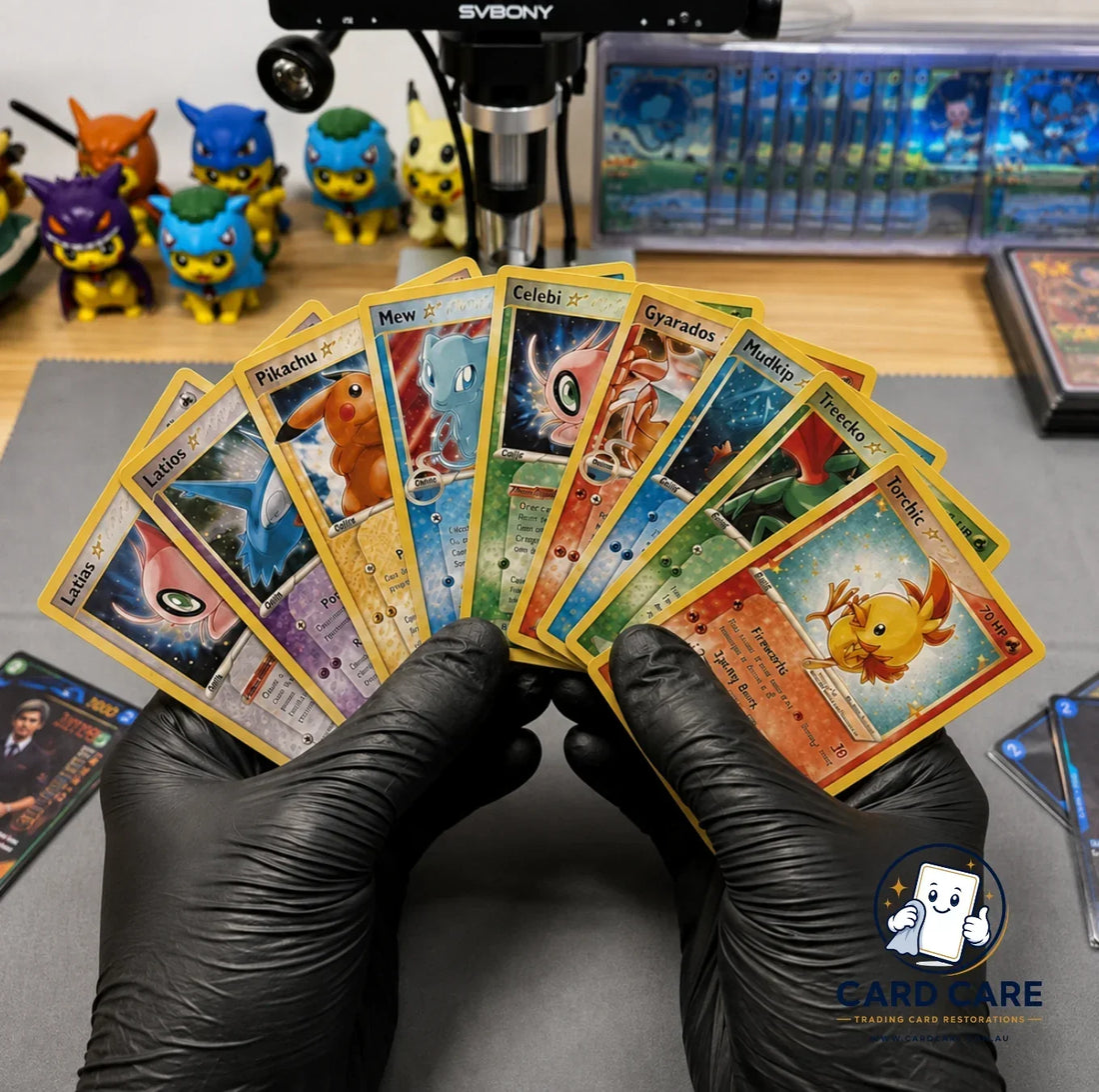 Card restoration by card care